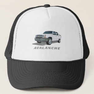 Avalanche White Truckerkeps