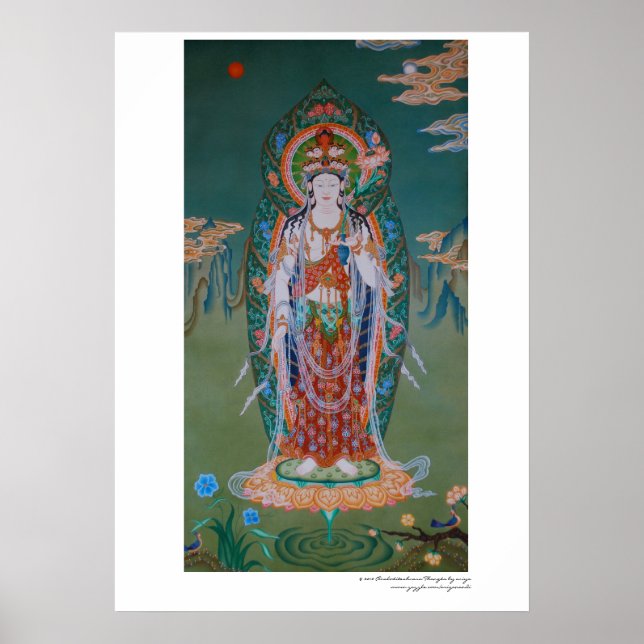 Avalokiteshvara Affisch (Framsidan)