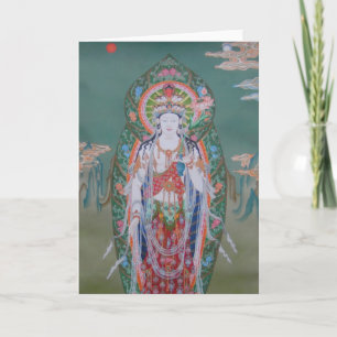 Avalokiteshvara hälsningkort kort