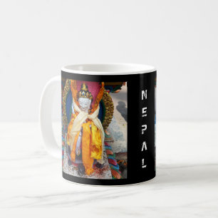 Avalokiteshvara - Padmapani - Quanyin/honformulär Kaffemugg