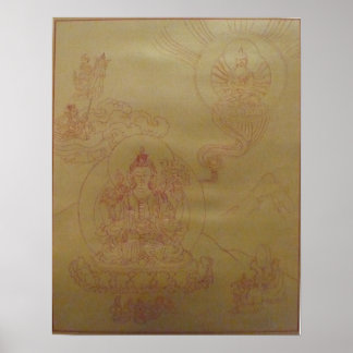 Avalokiteshvara, the Buddha of Compassion Poster