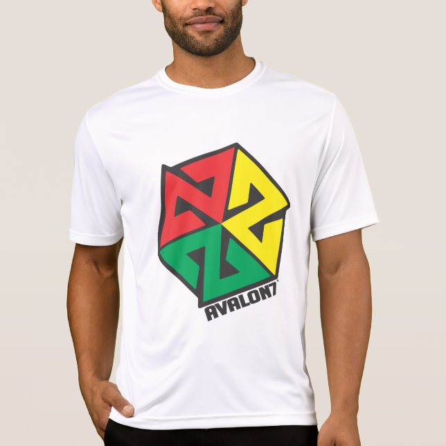 AVALON7 Inspiracon Rasta. T-shirt (Framsida)