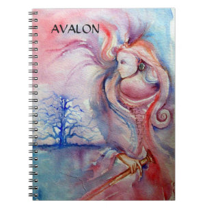 AVALON ANTECKNINGSBOK MED SPIRAL