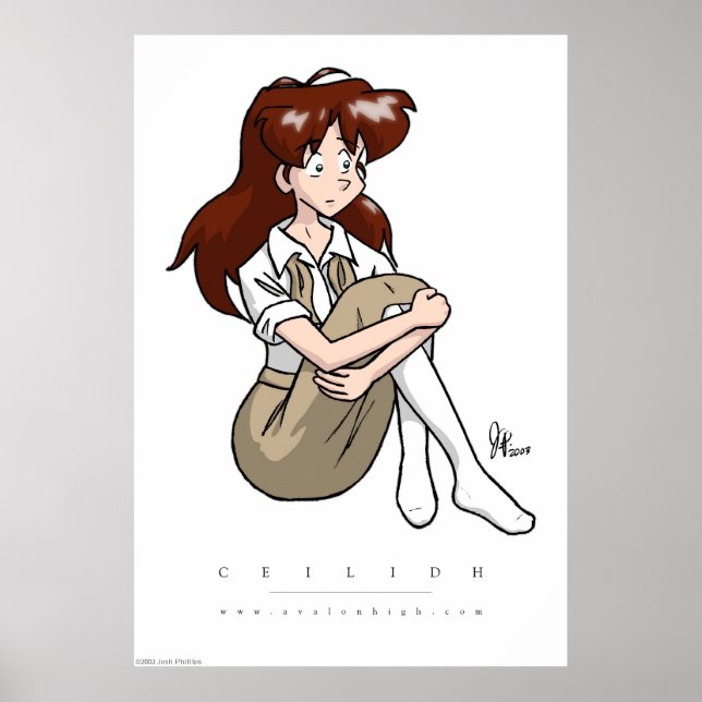 Avalon - Ceilidh Character Porträtt Poster (Framsidan)