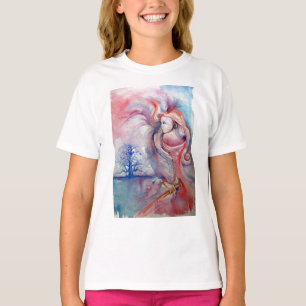 AVALON Dam Morgana, Arthurian Legends Watercolor Tee Shirt