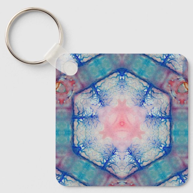 AVALON Dam vid Sjö,Magiska reflektioner över Vatte Nyckelring (Framsida)