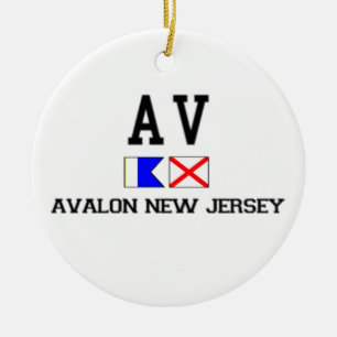 Avalon. Julgransprydnad Keramik