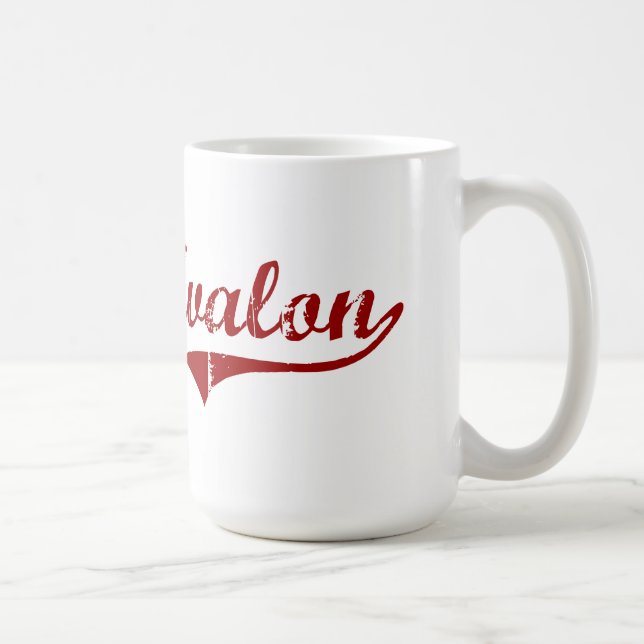 Avalon Kalifornien klassikerdesign Kaffemugg (Höger)
