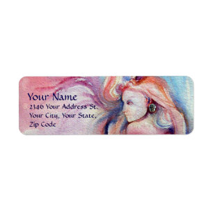AVALON/Magic and Myeff,Rosa Blue Fantasy Returadress Etikett