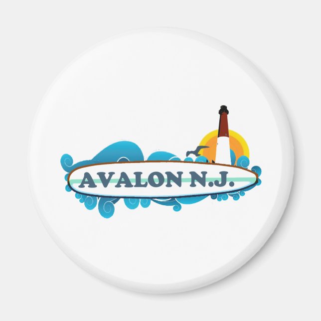 Avalon. Magnet (Framsidan)