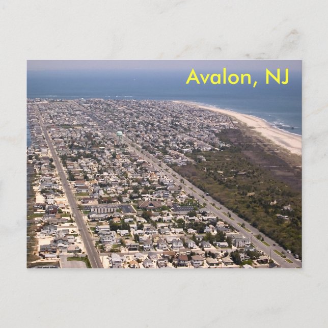 Avalon, NJ Vykort (Framsida)