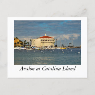 Avalon på ön Catalina Vykort