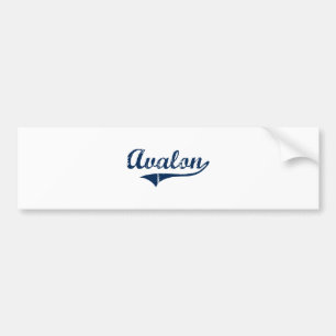 Avalon Pennsylvania klassikerdesign Bildekal