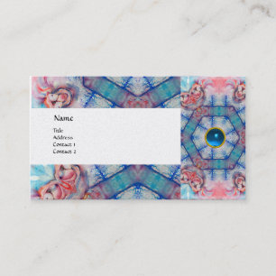 AVALON PSYCHEDELIC,rosa gem sapphire platinum Visitkort