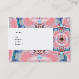 AVALON PSYCHEDELIC,rosa lila blue gem amethyst Visitkort