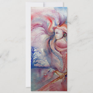 AVALON psykedelisk rosa lila metallisk champagne Inbjudningar