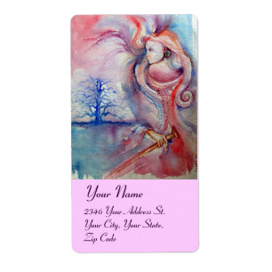 AVALON,rosa blue red Fraktsedel