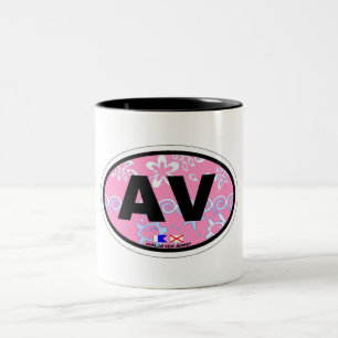 Avalon. Två-Tonad Mugg