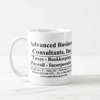 Avancerad affärsverksamhet kaffemugg