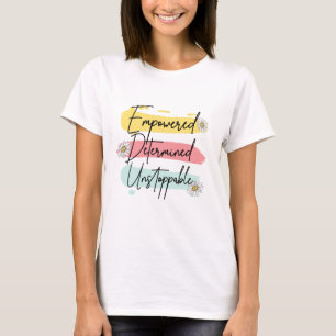 Avancerad, fast, ej stoppbar t shirt