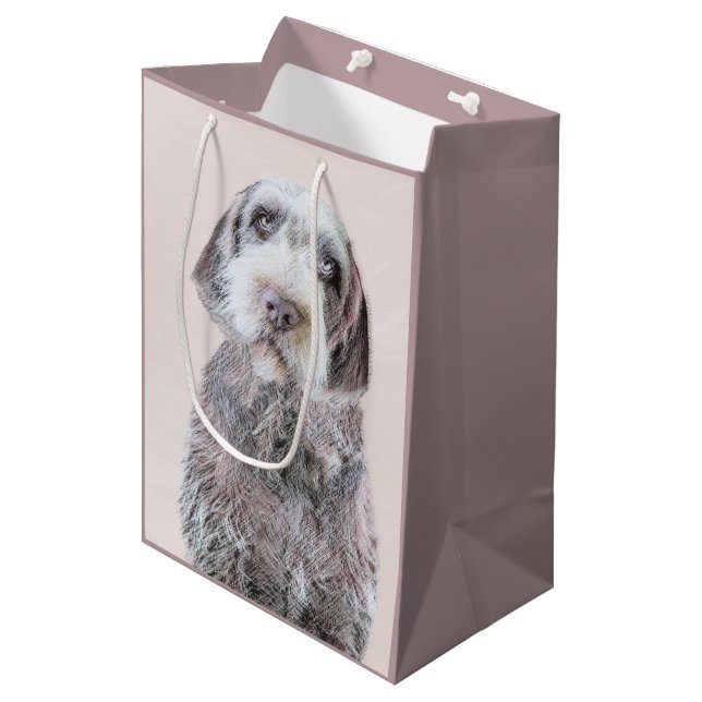 Avancerad målning av brytpunktsgitter - Hund Art (Framsidan Vinklad)