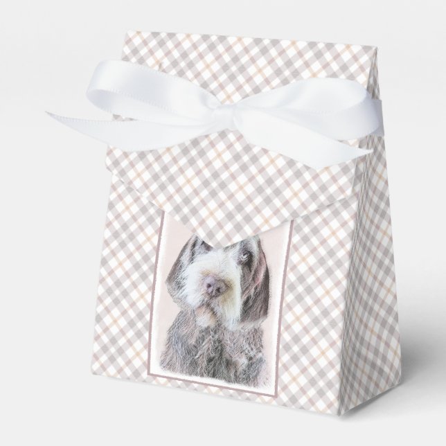 Avancerad målning av brytpunktsgitter - Hund Art Presentaskar (Framsidan Sidan)
