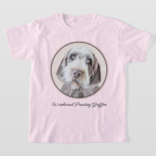 Avancerad målning av brytpunktsgitter - Hund Art T Shirt