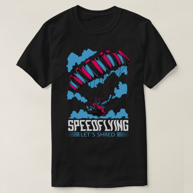 Avancerad paragraf för SpeedFlies och SpeedRiding  T Shirt (Design framsida)