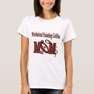 Avancerad stolpe Griffon Mamma T-shirt