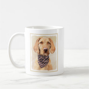 Avancerad Vizsla-målning - Cute Original Hund Art Kaffemugg