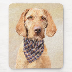 Avancerad Vizsla-målning - Cute Original Hund Art Musmatta