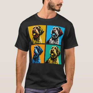 Avancerade pekknappar Art Hund älskare Gifts 2 T Shirt