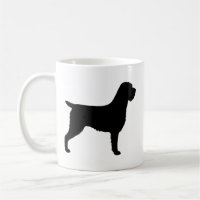 Avancerade stolpar Griffon Hund Silhouettes