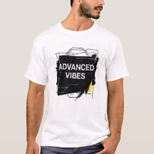 Avancerade Vibes Minimalistisk T-Shirt för Män