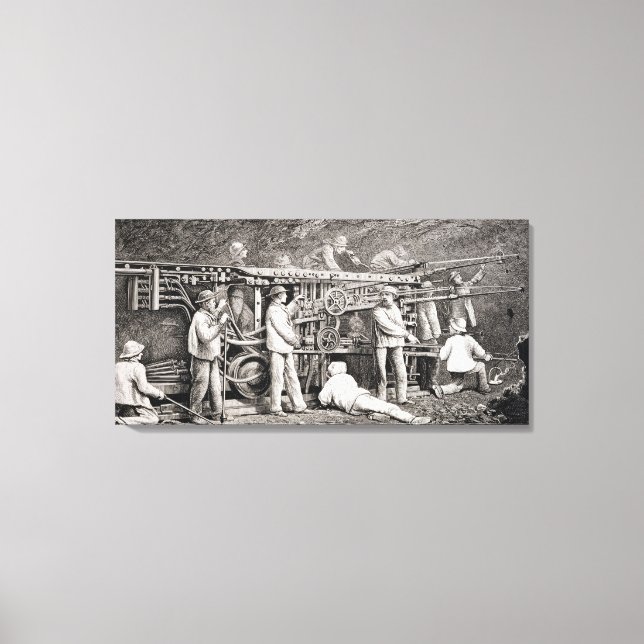 Avancerat galleri på Fransken Mon Canvastryck (Framsida)