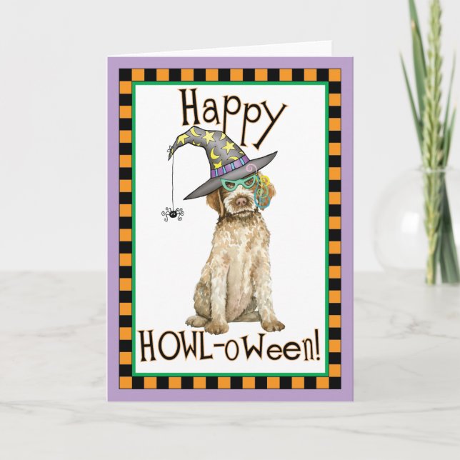 Avancerat pekande Griffon Witch Kort (Framsida)