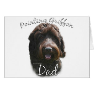 Avancerat pekdon Griffon Pappa 2 Hälsningskort