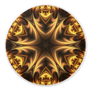 Avant-Garde ~ Guld Russet Black 053 ~ Knopp