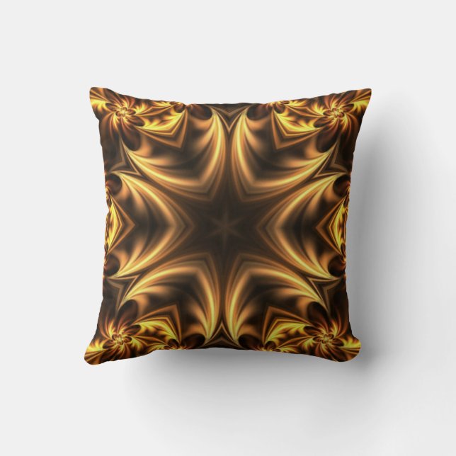 Avant-Garde ~ Guld Russet Black 053 ~ Kudde (Baksida)