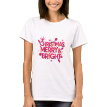 Avant-Garde Merry Bright Abstrakt Jul T-Shirt