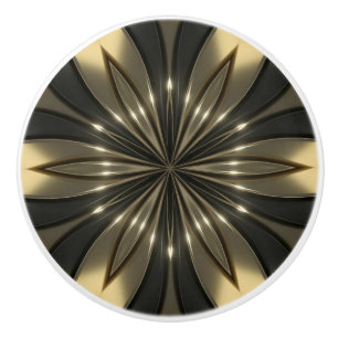 Avant-Garde ~ Metallic Flower Knob 02 ~ Knopp