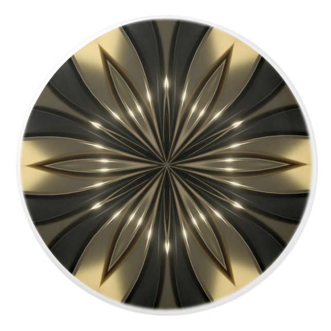 Avant-Garde ~ Metallic Flower Knob 02 ~ Knopp (Framsidan)