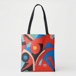 Avant-Garde Painting Tote Bag Tygkasse