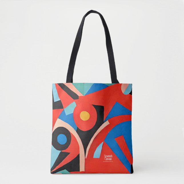 Avant-Garde Painting Tote Bag Tygkasse (Framsida)