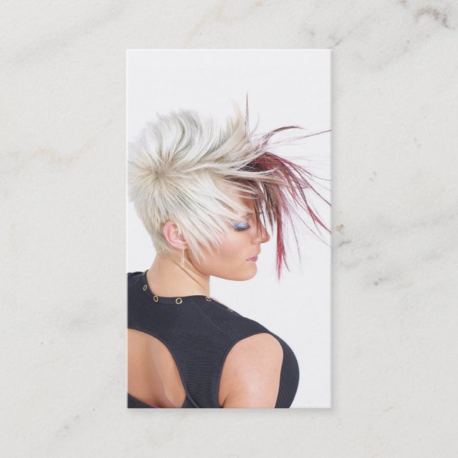 Avant Guarde salongkort Visitkort (Framsida)