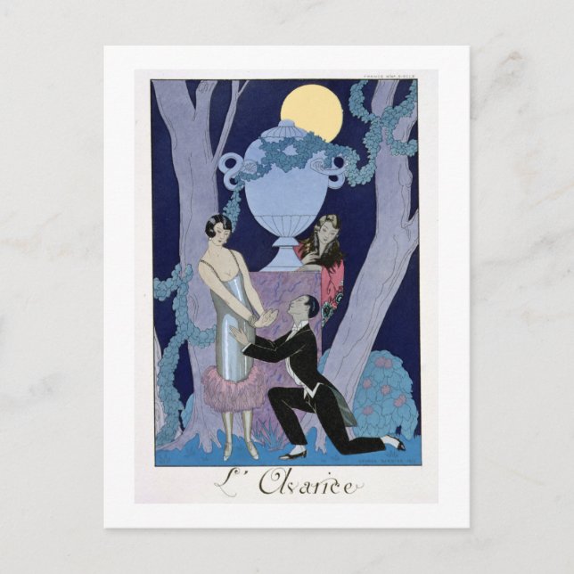 Avarice, 1924 (pokör print) vykort (Framsida)