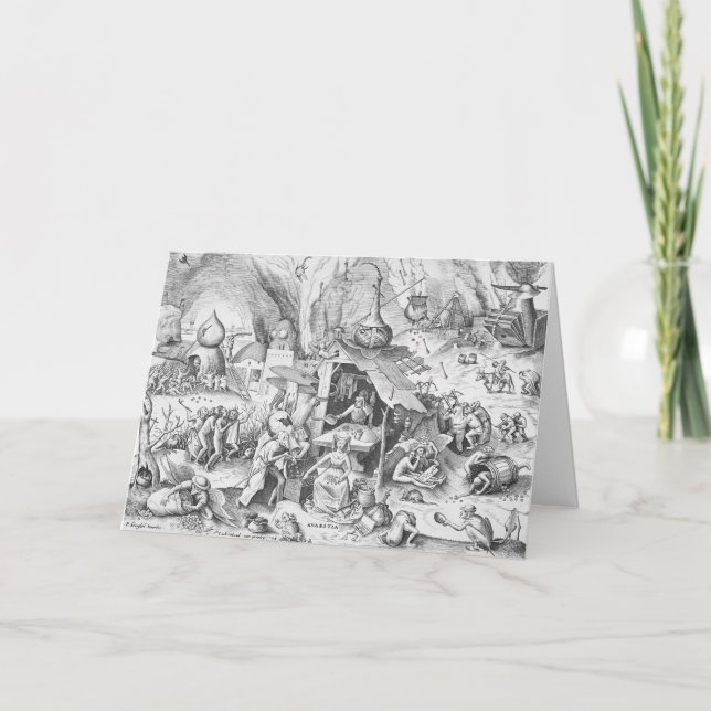 Avarice (Avaritia), The Seven Deadly Sins Kort (Framsida)