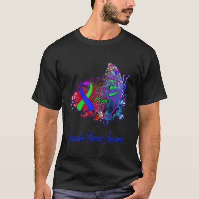 Avaskulär nekrosmedvetenhet t shirt (Framsida)