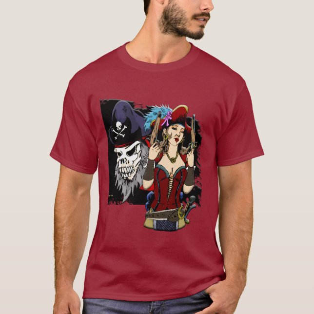 Avast Ye! T Shirt (Framsida)