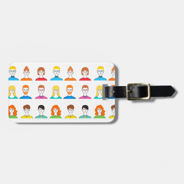 Avatar Bagagebricka (Horisontell Framsida)